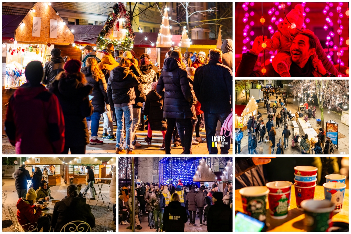 Asociația Daisler anunță lansarea ediției cu numărul 8 a festivalului Lights On Romania, evenimentul care aduce lumină în comunitate. Sub egida Lights On revine la Cluj și Celălalt Târg de Crăciun. | Foto: Lights On România - Facebook