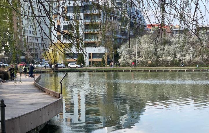 Malurile lacului Gheorgheni se modernizează|Foto: monitorulcj.ro