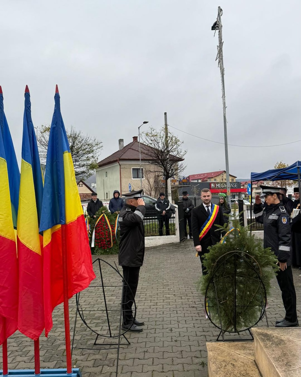 Primarul comunei clujene Florești, Bogdan Pivariu, a transmis un mesaj de 1 Decembrie - Ziua Națională a României | Foto: Facebook, Bogdan Pivariu