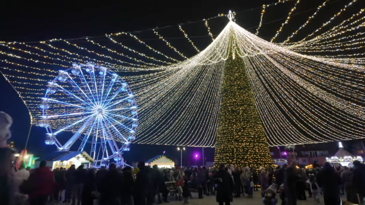 Floreștenii sunt așteptați la Târgul de Crăciun Winter Dream | Captură video Facebook, Bogdan Pivariu