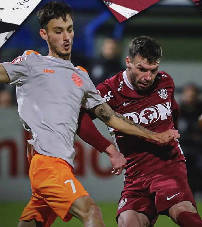 Formația din Gruia a remizat, scor 2-2, în deplasarea de la Clinceni împotriva celor de la Metaloglobus, în grupa din Cupa României |Fotbal Club CFR 1907 CLUJ - Facebook