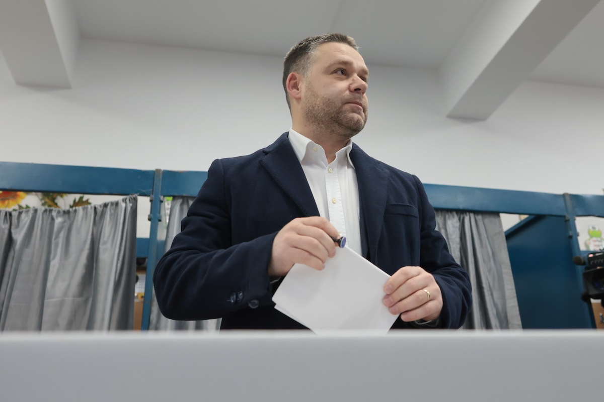 Datele exit-poll îl dau câștigător pe Ciprian Ciucu (PNL) la Primăria București Inquam Photos / George Călin