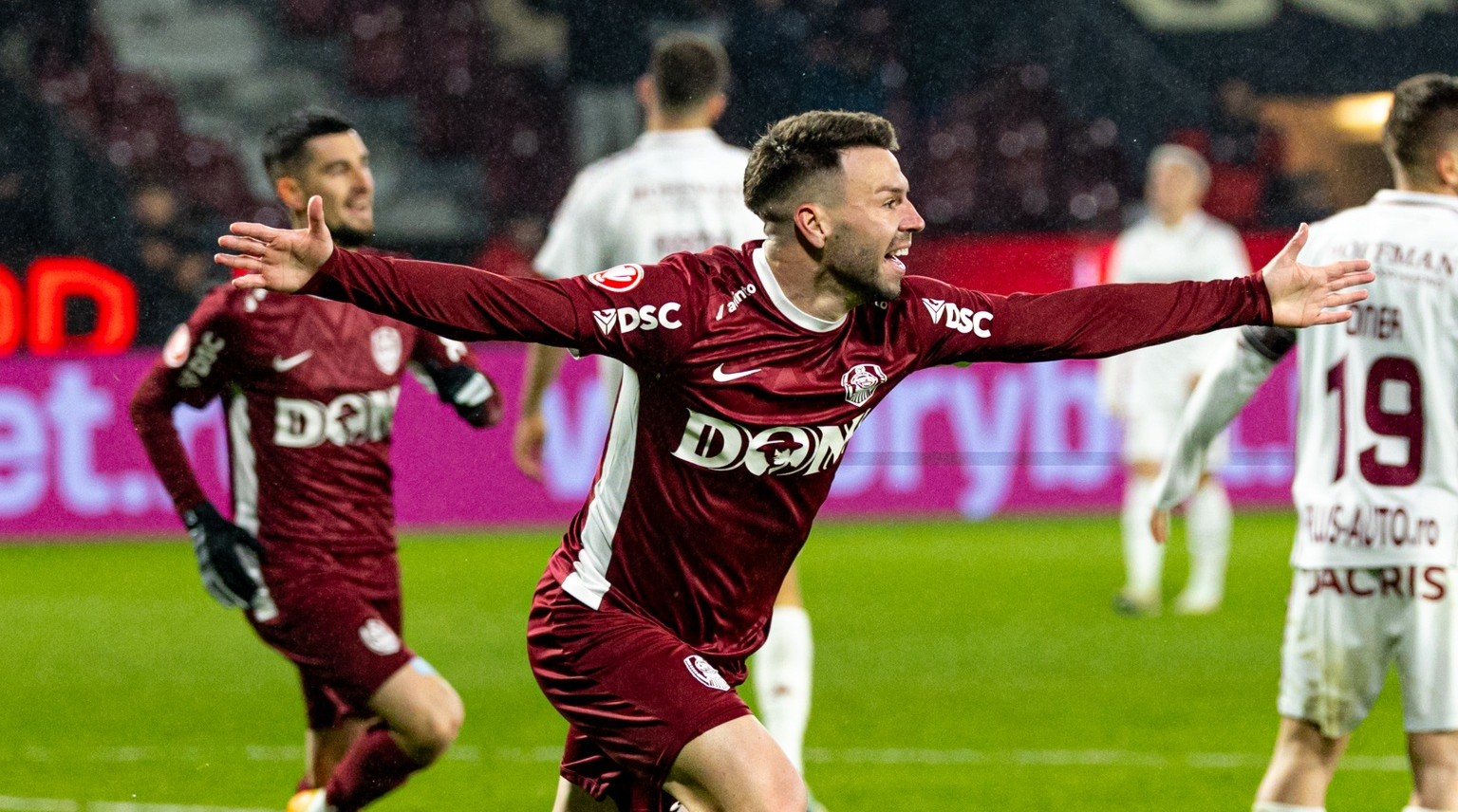 Andrei Cordea a semnat în această vară cu CFR Cluj / Foto: CFR 1907 Cluj Facebook