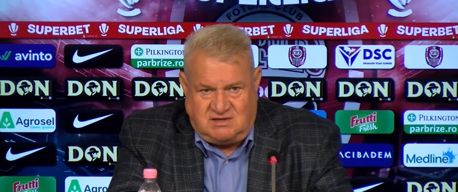 Iuliu Mureșan, noul președinte de la CFR Cluj | Foto: captură YouTube CFR 1907 Cluj