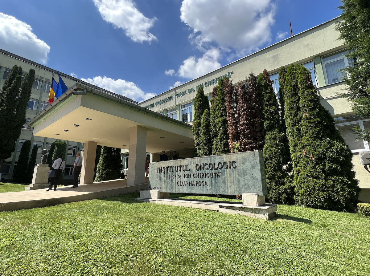 Un aparat de aer condiționat s-a defectat, marți, 16 decembrie 2025, la Institutul Oncologic din Cluj-Napoca | Foto: Sergiu Tămaș, monitorulcj.ro / Fotografie ilustrativă