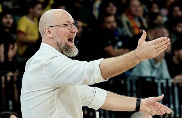 Mihai Silvășan, antrenorul lui U-BT / Foto: U-BT Cluj-Napoca Facebook