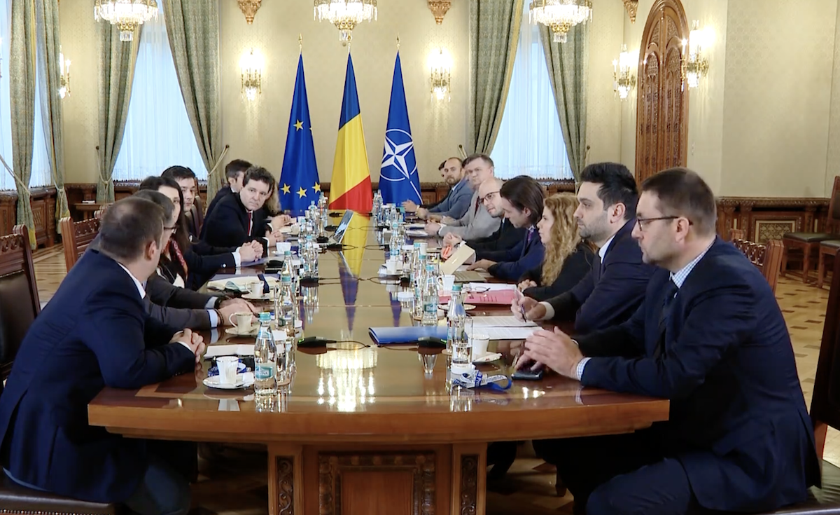 Președintele Nicușor Dan, la discuții cu magistrații la Palatul Cotroceni |Foto: captură video. Administrația Prezidențială a României - Facebook