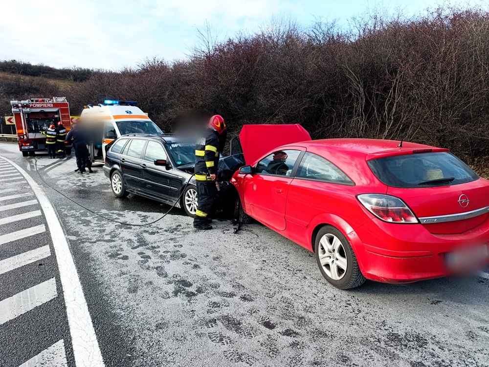 Accident la Izvoru Crișului|Foto: ISU Cluj