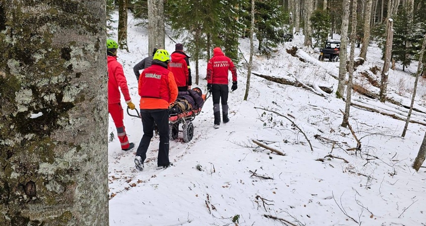 Alertă meteo la munte: cod galben și portocaliu, Clujul implicat în intervenții|Foto: Salvamont Prahova - Facebook