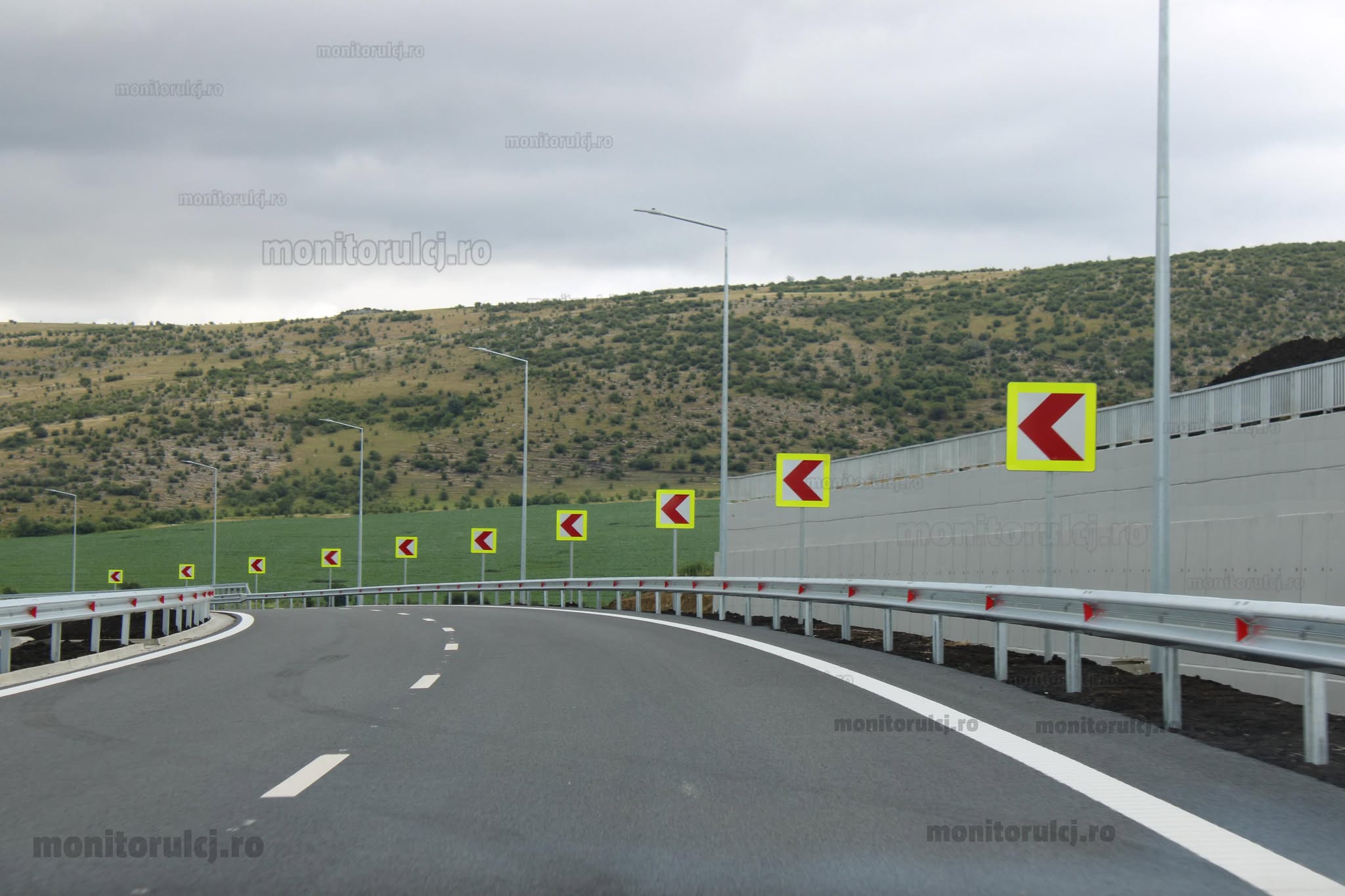 în imagine: DEx4 Tureni, deschis circulației în iulie 2025|Foto: Ana GREAVU - monitorulcj.ro