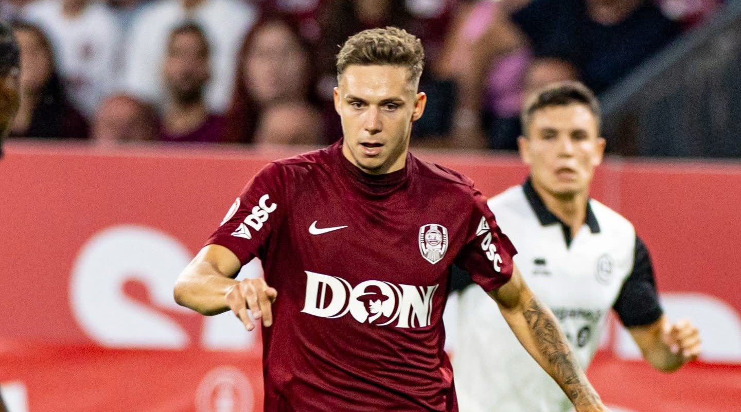 Louis Munteanu / Foto: CFR 1907 Cluj Facebook