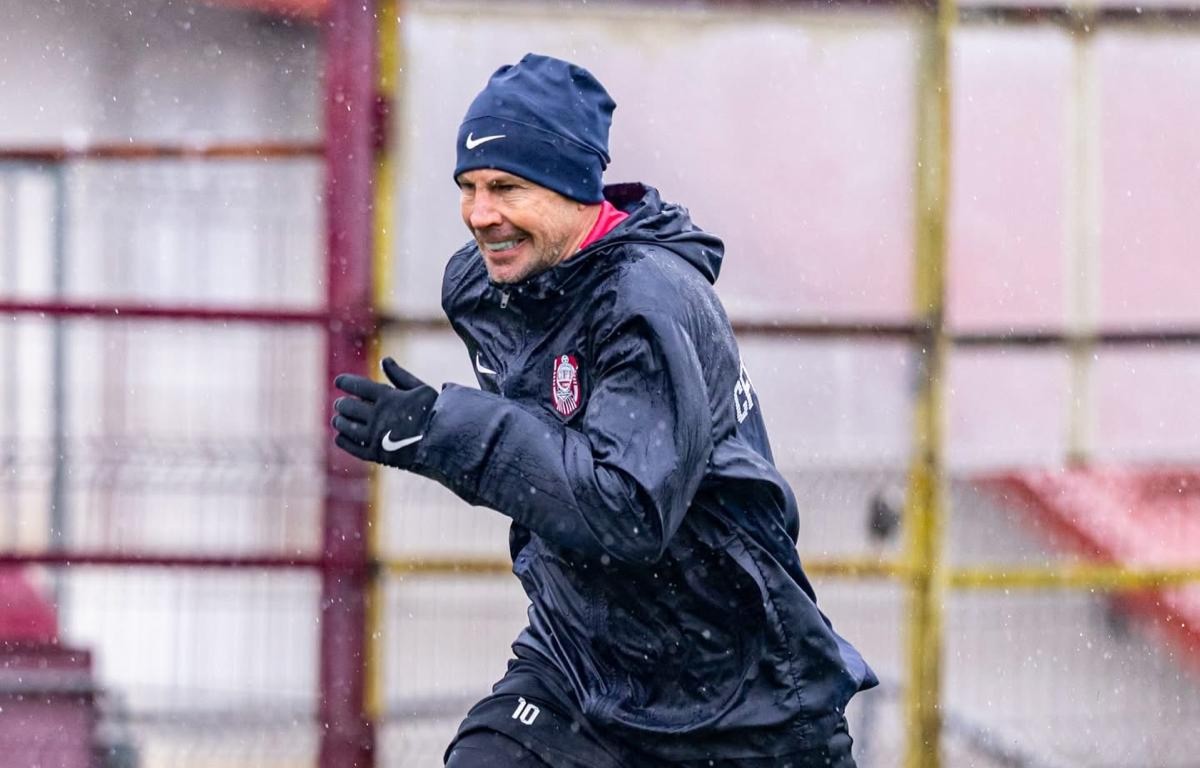 Ciprian Deac a jucat doar 5 meciuri în acest sezon / Foto: CFR 1907 Cluj Facebook