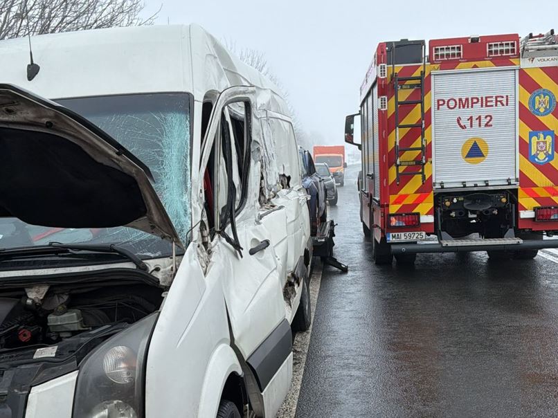 Accident rutier MORTAL pe DN1 E60. Traficul rutier, blocat pe ambele sensuri de mers.|Foto: ISU Cluj