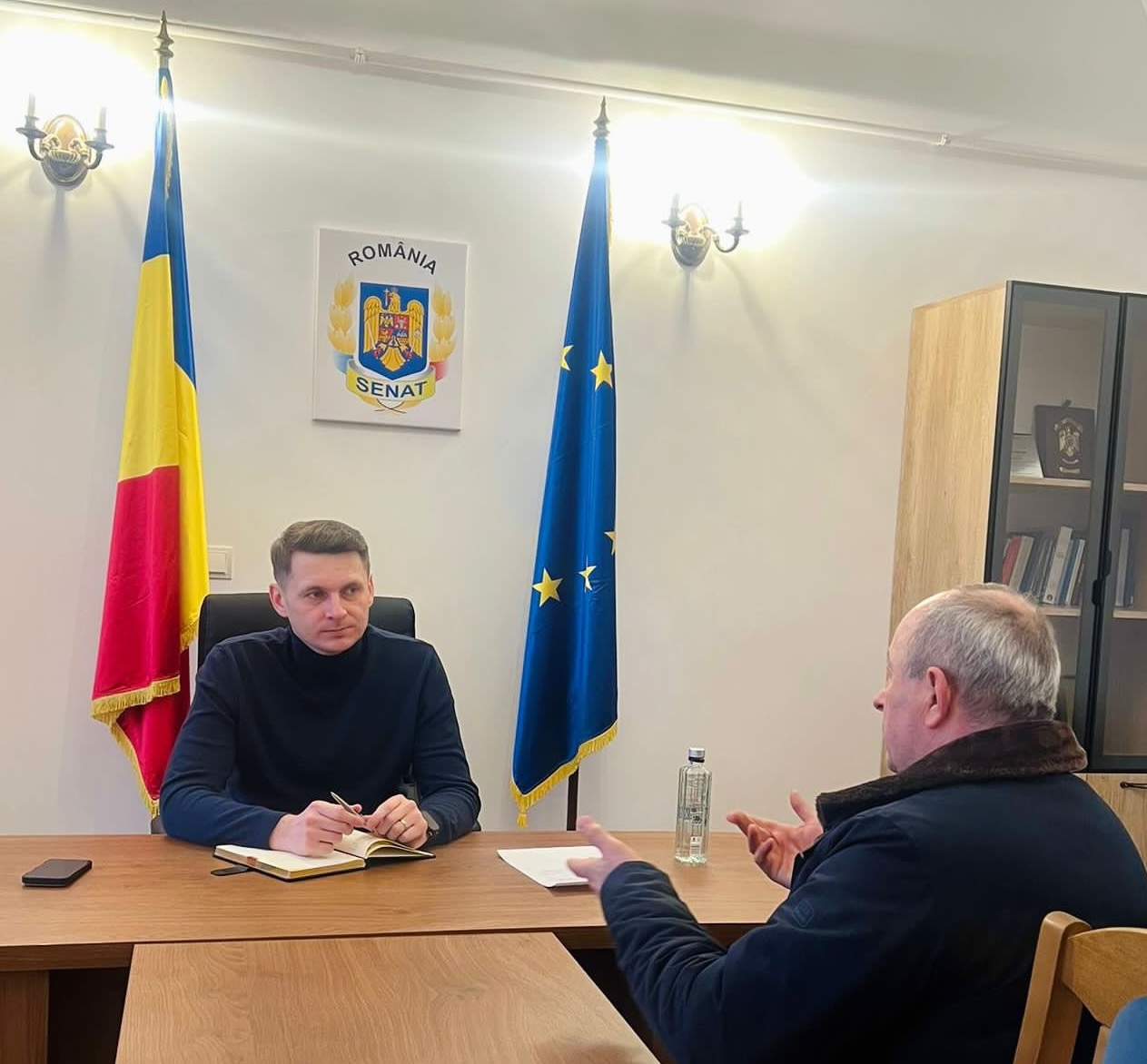 Clujenii, în audiență la președintele Senatului, Mircea Abrudean, vineri, 23 ianuarie 2026 | Foto: Facebook, Mircea Abrudean