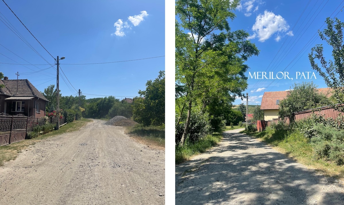 Strada Merilor din satul Pata, inclusă pe lista investițiilor din Apahida | Foto: Facebook, Primăria Comunei Apahida