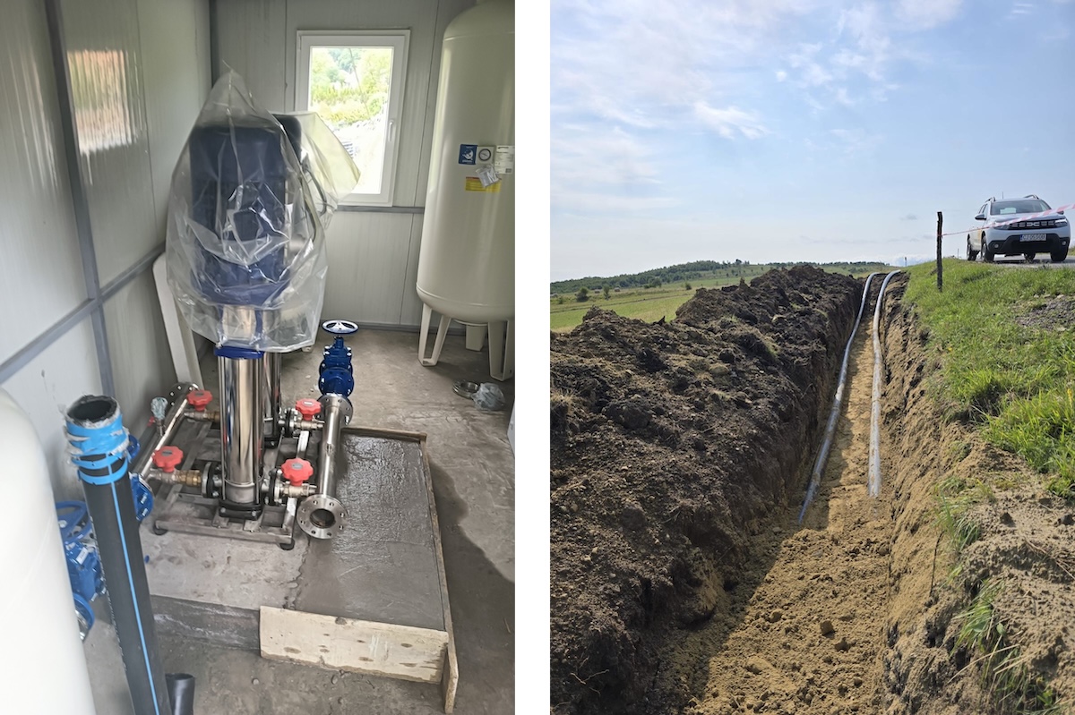 Județul Cluj are 44 km de noi rețele de apă și canalizare | Foto: Consiliul Județean Cluj