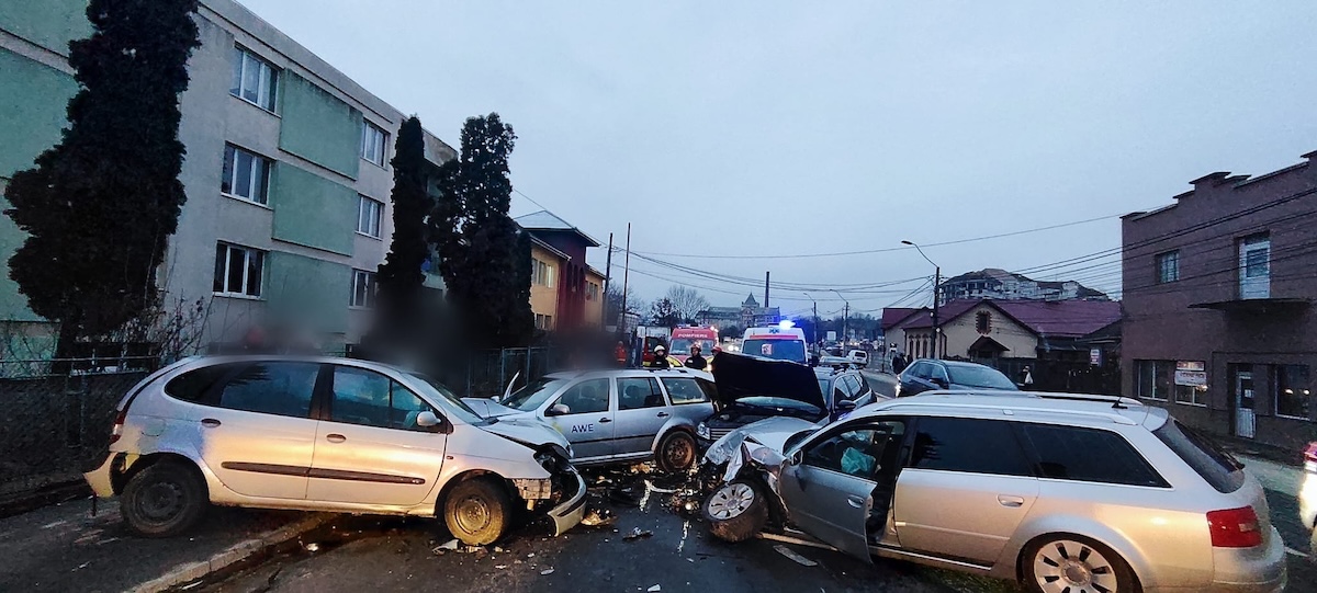 Peste 1.000 de accidente rutiere s-au petrecut în județul Cluj în 2025 | Foto: ISU Cluj / Fotografie ilustrativă