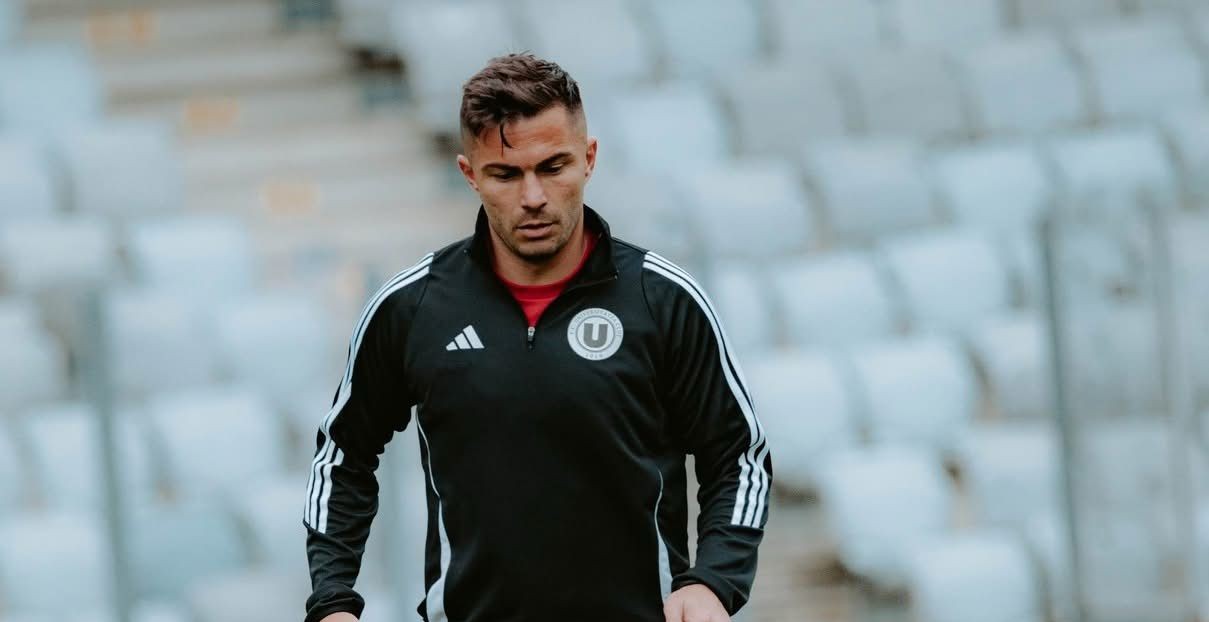 Alin Toșca a evoluat ultima dată pentru Benevento, în Serie C | Foto: FC Universitatea Cluj Facebook