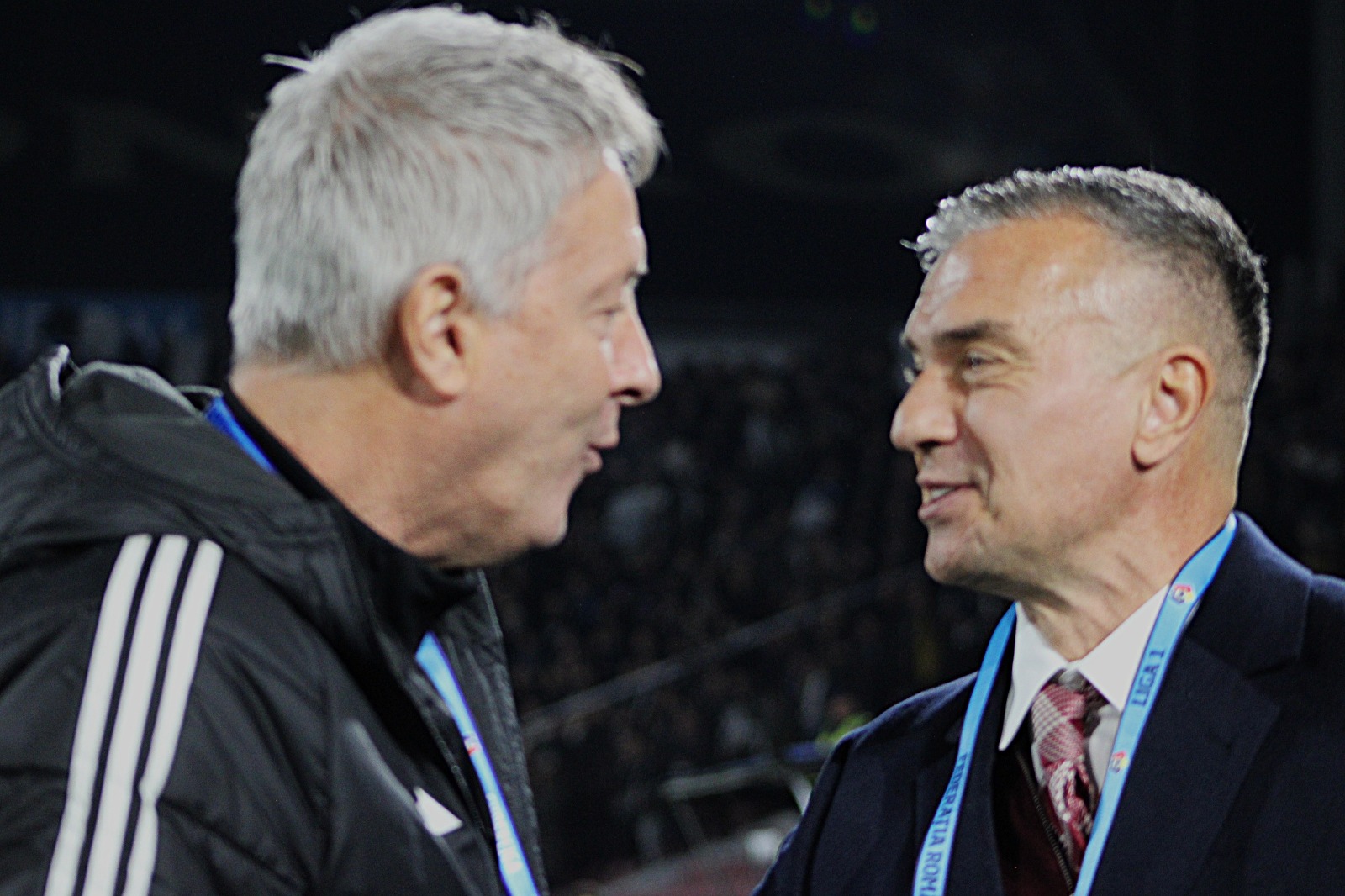 Daniel Pancu și Cristiano Bergodi s-au împăcat / Foto: Mădălina IVAN/monitorulcj.ro