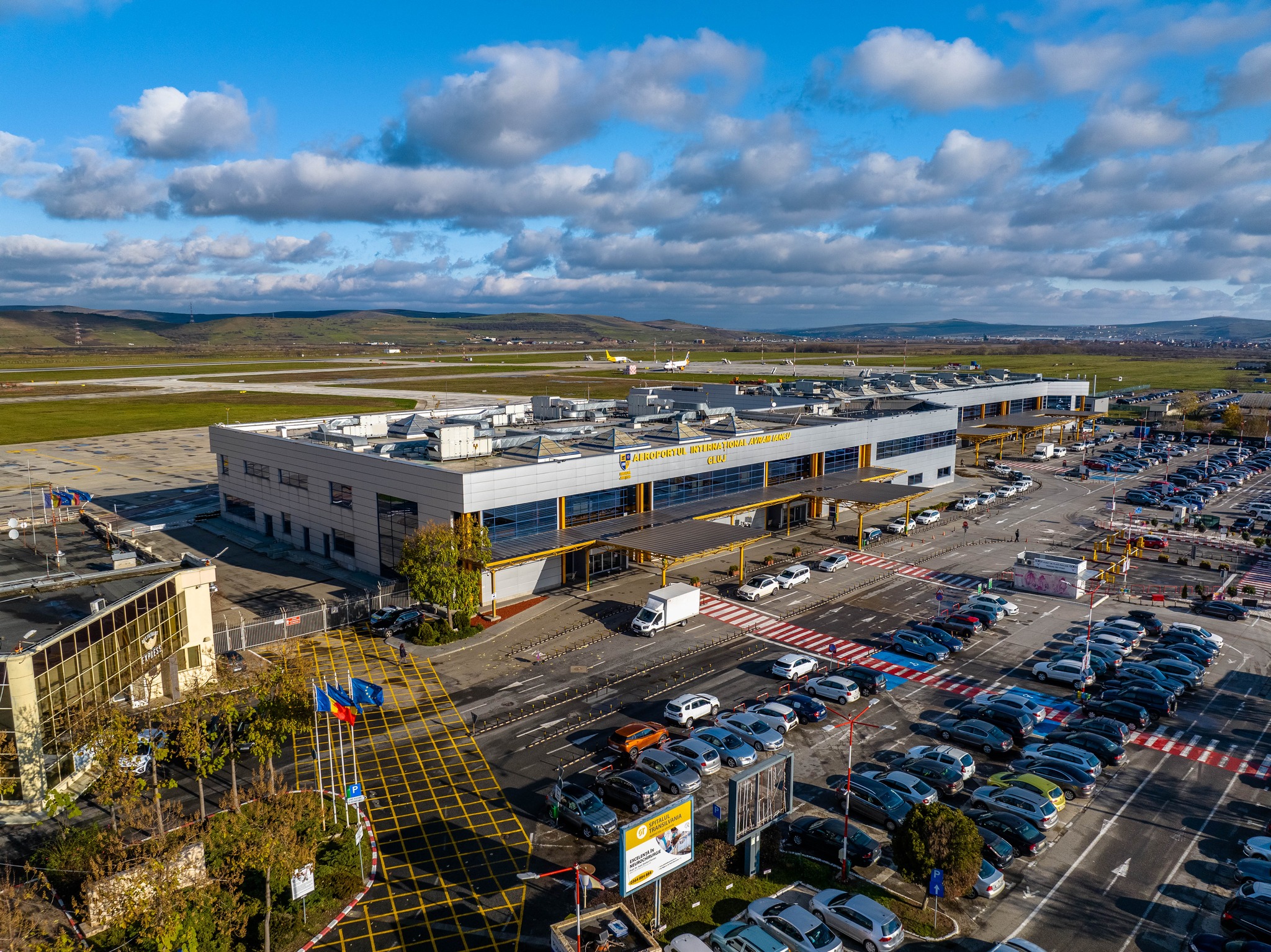 Din cauza vremii rele, mai multe zboruri Cluj - București au fost anulate | Foto: Facebook, Aeroportul Internațional Avram Iancu Cluj / Fotografie ilustrativă