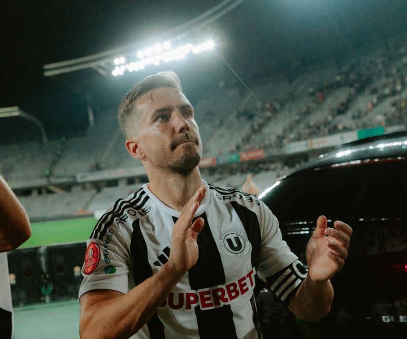 Alex Chipciu este căpitanul lui „U” Cluj | Foto: FC Universitatea Cluj - Facebook