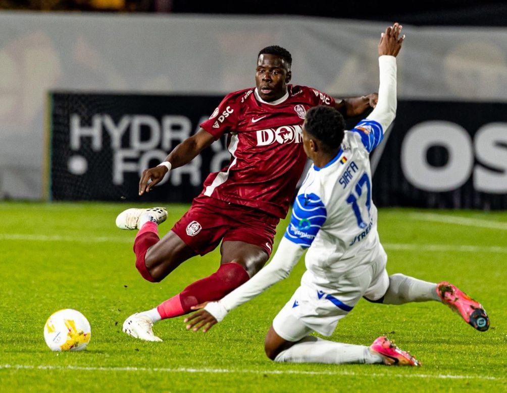 Kurt Zouma a disputat doar patru meciuri pentru CFR / Foto: CFR 1907 Cluj Facebook