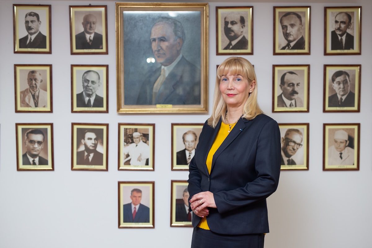 Rectorul UMF Cluj, Anca Buzoianu: „A fost cea mai mare onoare a vieții mele să fiu aleasă în fruntea Universității de Medicină și Farmacie” | Foto: Anca Buzoianu