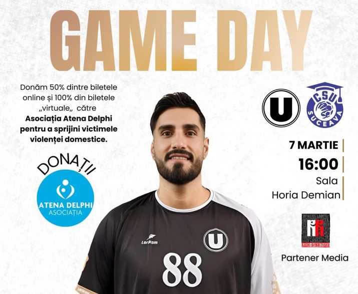 Meci caritabil de handbal | Foto: Handbal Masculin „U” Cluj - Facebook