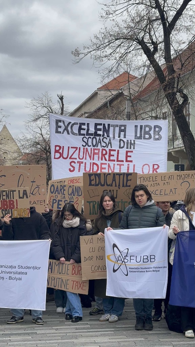 Studenții și conducerea UBB nu au ajuns încă la un numitor comun pe tema taxelor  | Foto: Mădălina IVAN, monitorulcj.ro
