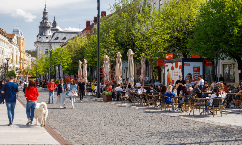 Vremea e tot mai bună la Cluj | Foto: Facebook, Primăria Cluj-Napoca