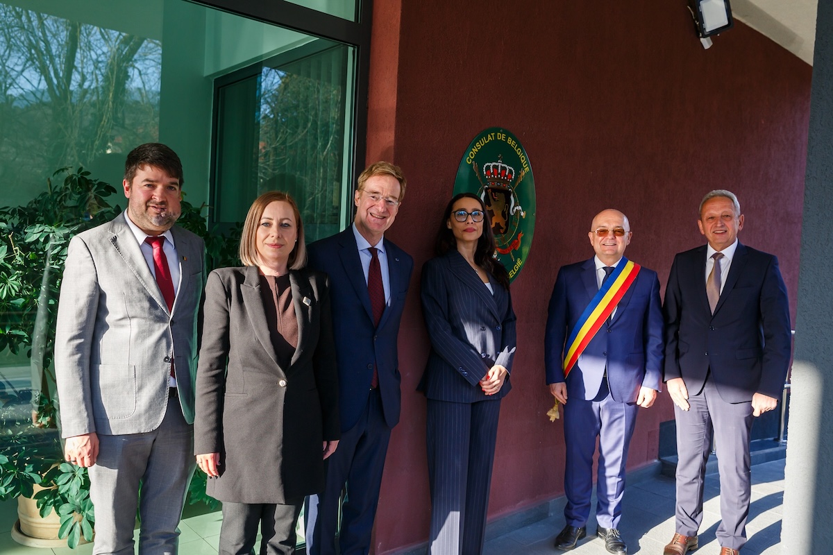 Consulatul Onorific al Regatului Belgiei, deschis la Cluj-Napoca | Foto: Facebook, Emil Boc