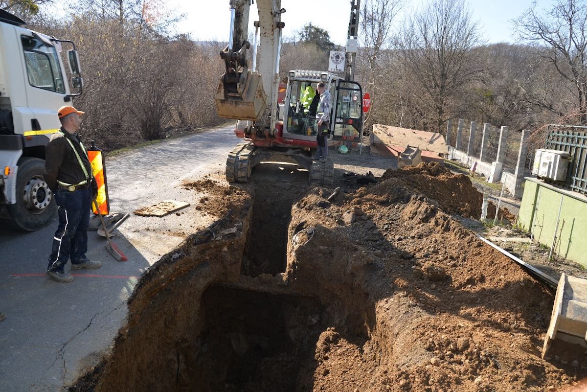 Strada Făgetului din Cluj-Napoca va avea o nouă canalizare | Foto: Consiliul Județean Cluj