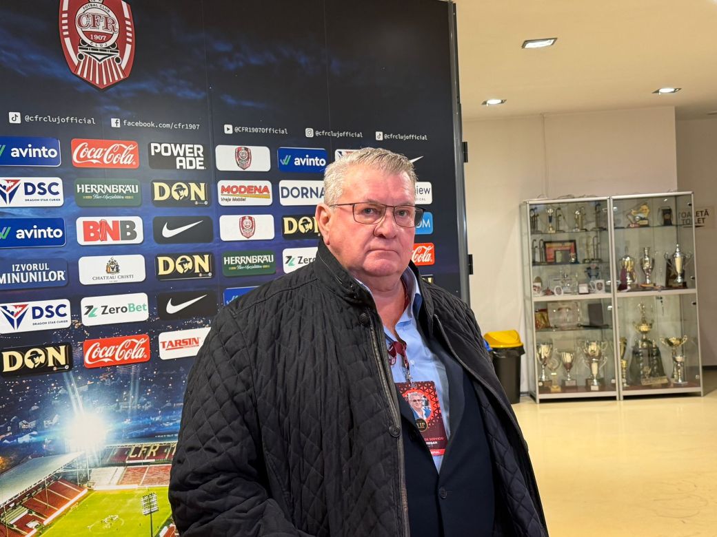 Iuliu Mureșan, președintele CFR-ului / Foto: Sergiu CRĂCIUN, redactia@monitorulcj.ro