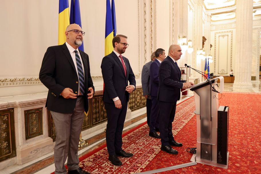 Ședință de urgență a Coaliției în urma blocajului pe bugetul de stat|Foto: Inquam Photos / Octav Ganea