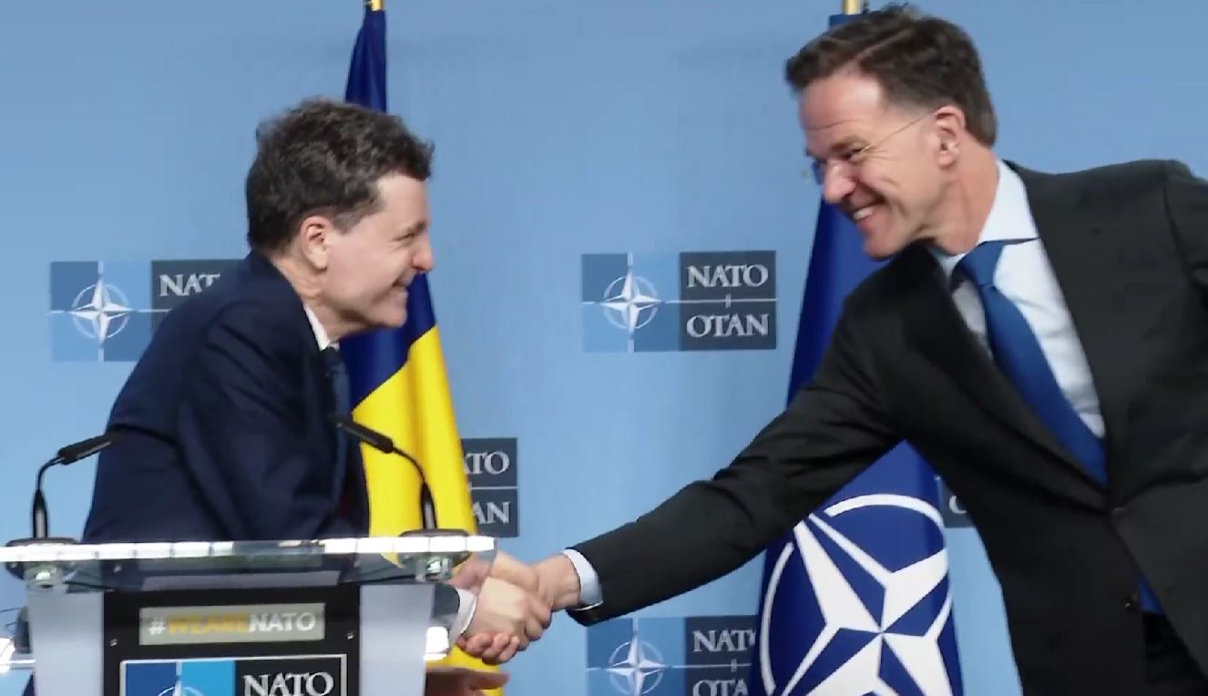 Mark Rutte, după întâlnirea cu Nicușor Dan:  „România joacă un rol strategic pe Flancul estic, inclusiv la Marea Neagră”|Sursa: captură video - Administrația Prezidențială a României - Facebook