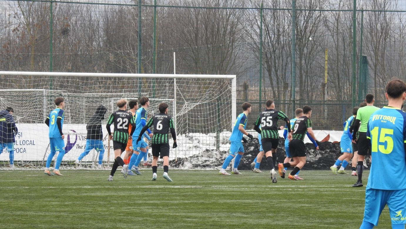 Sănătatea Cluj poate ajunge matematic în play-off-ul Ligii a 3-a după această etapă / Foto: CS Sănătatea Servicii Publice Cluj Napoca Facebook