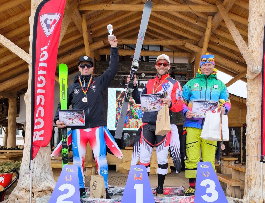 Trei clujeni sunt vicecampioni la schi alpin! / Foto: arhivă personală