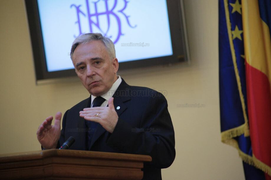 Guvernatorul BNR, Mugur Isărescu a avertizat cu privire la deficitul fiscal | Foto: monitorulcj.ro