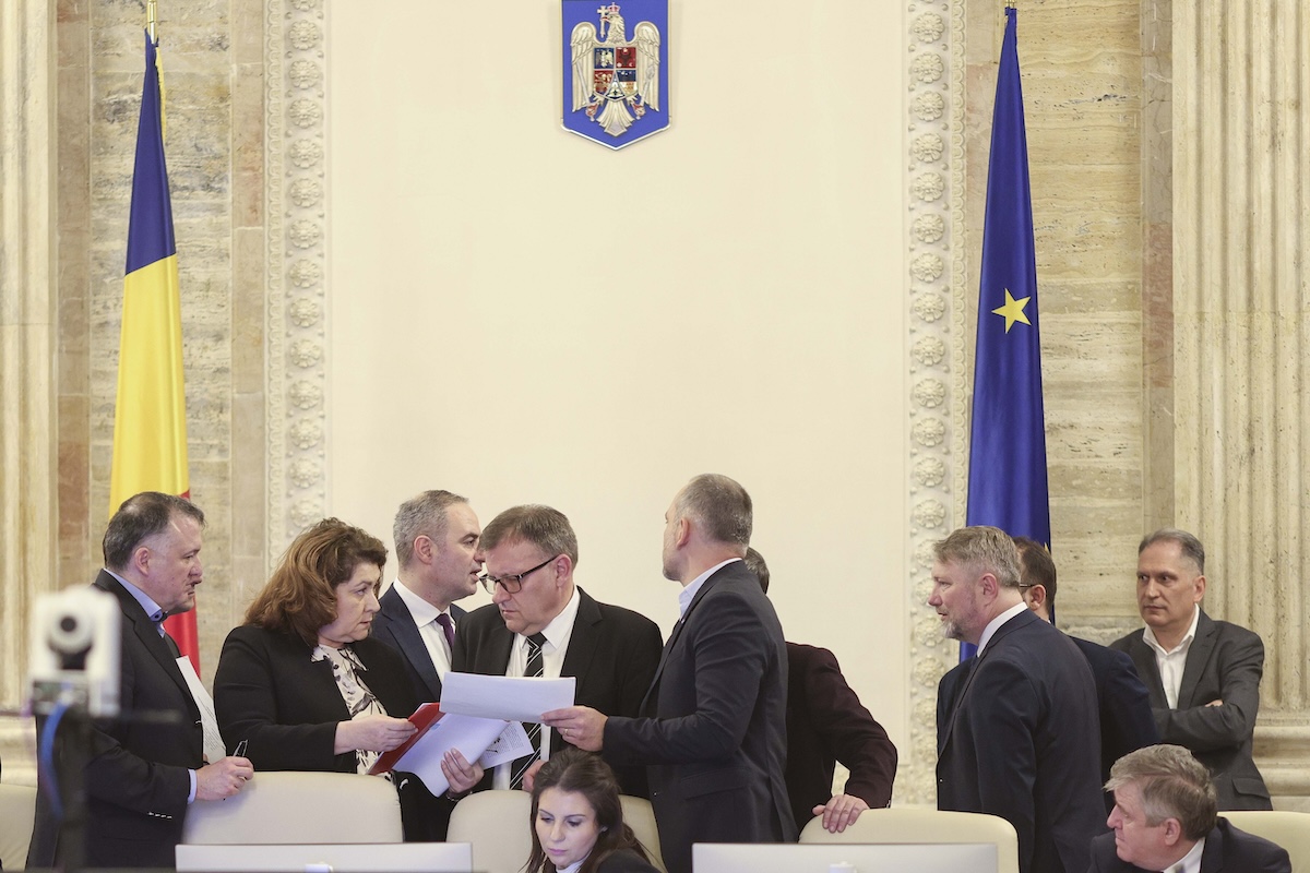 Comisiile reunite de buget-finanțe au respins amendamentul depus de AUR pentru indexarea pensiilor bugetului de stat 2026 | Foto: Inquam Photos / Octav Ganea