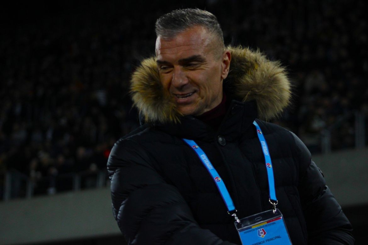 Daniel Pancu, antrenorul CFR-ului / Foto: Mădălina IVAN