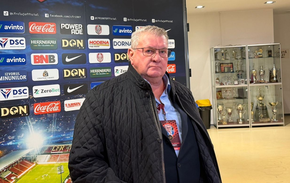 Iuliu Mureșan, președintele CFR-ului / Foto: Sergiu CRĂCIUN, monitorulcj.ro