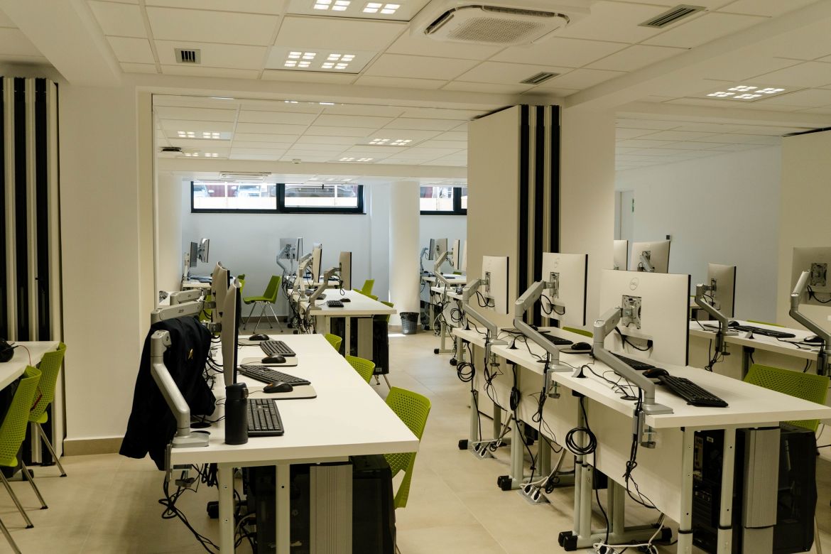 Noul laborator de la FSPAC / Foto: UBB