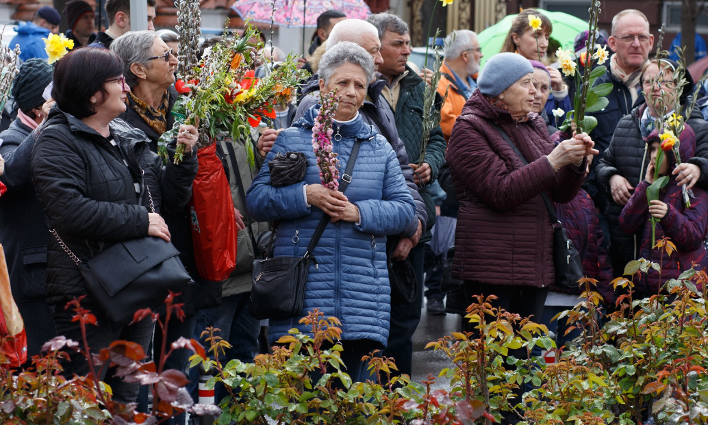 Credincioșii catolici celebrează Floriile|Foto: Arhidieceza Romano-Catolică de București