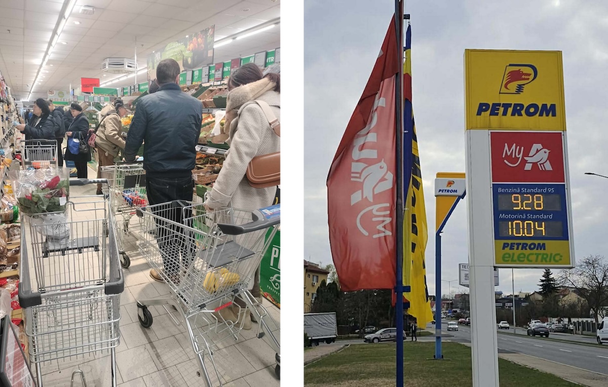 Adaosul comercial pentru alimentele de bază va rămâne plafonat, iar Guvernul ia în calcul și reducerea accizei la carburanți | Foto: monitorulcj.ro
