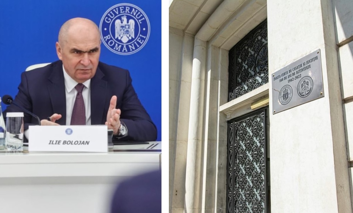 Prim-ministrul Ilie Bolojan, după ce ÎCCJ a dat în judecată Executivul: „Nu Guvernul este responsabil, bugetul a fost modificat în Parlament” | Foto: gov.ro / Facebook, Înalta Curte de Casație și Justiție