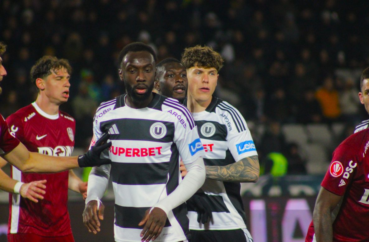 Andrei Coubiș, în meciul contra CFR-ului / Foto: Mădălina IVAN