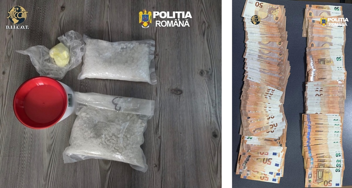Un bărbat a sfidat legea. Era implicat în trafic de droguri de mare risc, deși era în arest la domiciliu | Foto: IPJ Cluj