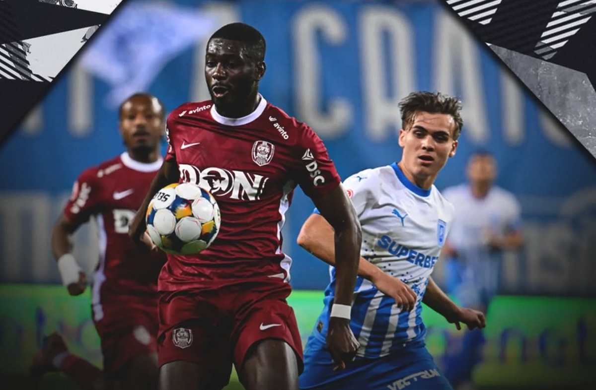 CFR a pierdut în deplasare cu Universitatea Craiova | Foto: Facebook, Fotbal Cluj CFR 1907 CLUJ