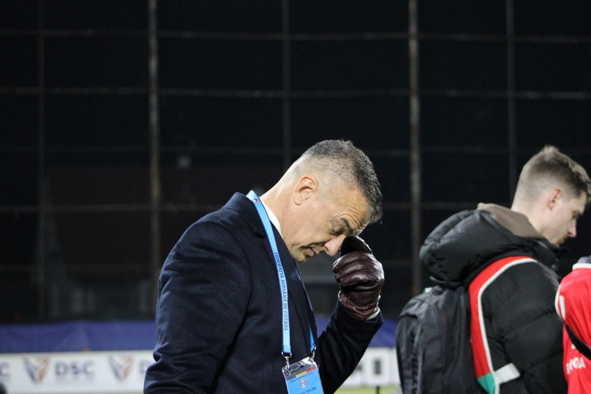 Daniel Pancu, antrenorul CFR-ului / Foto: Mădălina IVAN