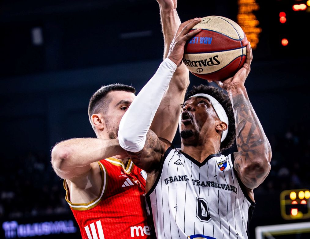 U-BT a pierdut meciul în fața formației Buducnost VOLI Podgorica  / Foto: U-BT Cluj-Napoca Facebook